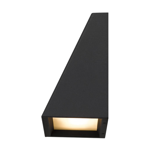 YANSUN 5in LED Wall Sconce 12W 525LM 3CCT Dimmable Modern Indoor Wall Light Etched White Glass cETLus Certified