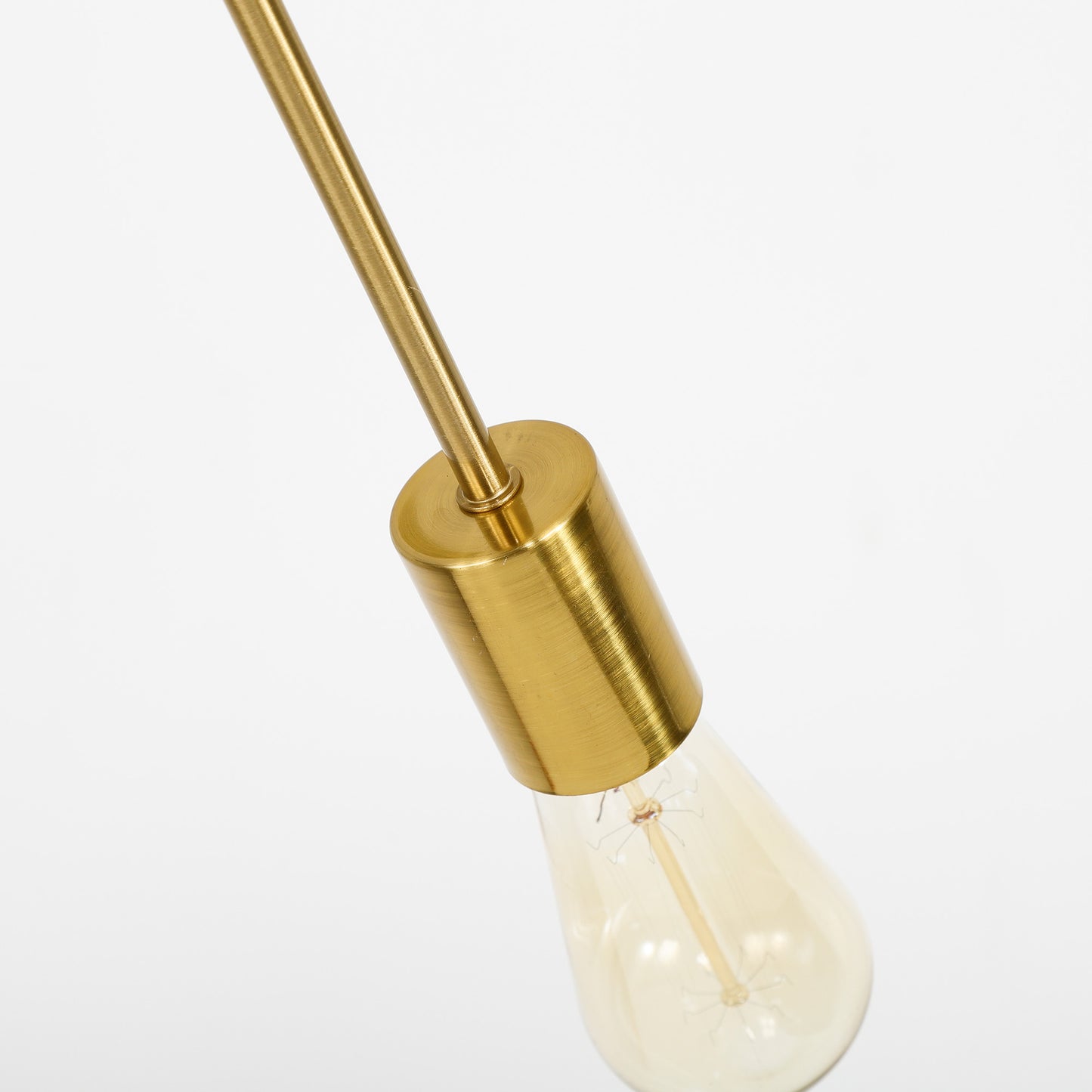 YANSUN 8-Light Satellite Chandelier in Copper Finish, E26 Base, No Bulbs Included