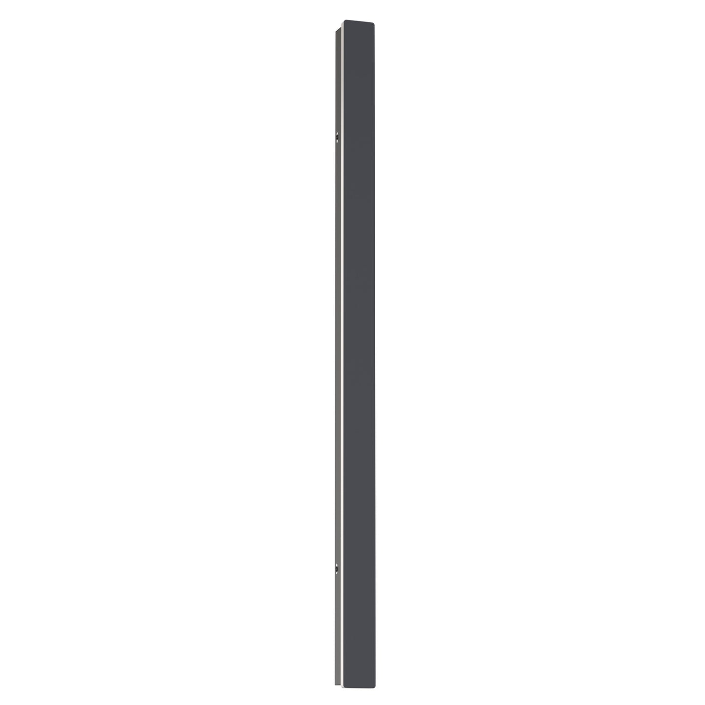 39 in. Black Linear LED Wall Lantern-20W, Waterproof, Warm White 3000K for Garden or Patios