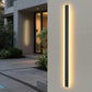 YANSUN 39.4in Outdoor LED Wall Light, IP67 Waterproof Linear Outdoor Wall Sconce, 3000K Warm Light 20W Exterior Wall Fixture 85-265V Black