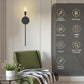 YANSUN 2-Pack Candle Style Wall Light, E12 Socket, Non-Integrated Light Source, 3000K, Remote & Touch Control
