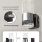 YANSUN 2-Pack Plug-in Dusk-to-Dawn Night Lights, Warm Glow 2700K, Sliding Dimmable, Wall Light Style, US 3-Prong Plug