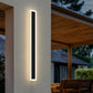 YANSUN 24W IP65 Waterproof Outdoor Wall Light, 35.4" Linear Design, 3000K Warm White, LED Included