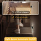 YANSUN 2-Pack 1W Plug-In Dusk to Dawn Night Light, Black Fence Design, White 5000K LED, 3-Level Button Dimmer, US 2-Prong Plug
