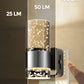 YANSUN 2-Pack Plug-in Dusk-to-Dawn Night Lights, Warm Glow 2700K, Sliding Dimmable, Wall Light Style, US 3-Prong Plug