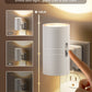 YANSUN 2-Pack Plug-in Dusk to Dawn Night Light, 1W Dimmable LED Wall Style Night Lamp, 3000K Warm Light, White Cylinder Design, US Plug