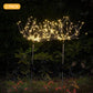 YANSUN LED Firework Garden Lights - 120 LEDs, Warm White, 40 Copper Wires (2-Pack)