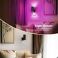 YANSUN 1-Watt Integrated LED Color Changing Plug-In  Light Sensor Night Light, RGB, Dimmable 2-Pack for Bedroom or Hallway