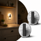 YANSUN 2-Pack Plug in Dusk to Dawn Night Light 1W Dimmable 3000K Black Acrylic Crystal Style Night Lamp