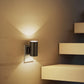 YANSUN 2-Pack Cylindrical Wall Style Night Light with Black Finish, Warm White 3000K Decorative Lighting