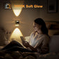 YANSUN 2W Integrated LED Plug-In Night Light, Black Short Square Cylinder Lens, Warm 3000K, Up & Down Beam, 2-Pack