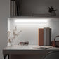 YANSUN 23.6 in. Modern 1-Light 24W LED Vanity Light, White Bathroom Mirror Light with Integrated LED, Cool White 6000K,