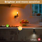 YANSUN 1W Plug-in Night Light with Amber 1600K, Dusk to Dawn Sensor, Slide Dimmer, Crystal Pendant, E12 Style