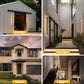 YANSUN 39.4in Outdoor LED Wall Light, Side Emitting Linear Wall Sconce, 30W 3000K Warm Light Black Exterior Fixture for Porch Patio 110V