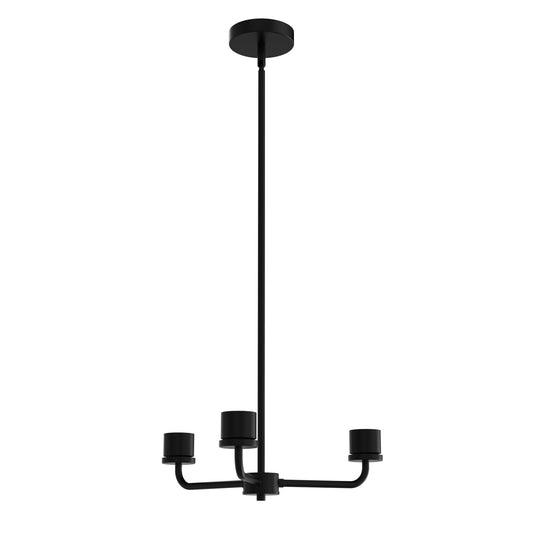 YANSUN 3-Light Black Chandelier Light Fixture Accessories
