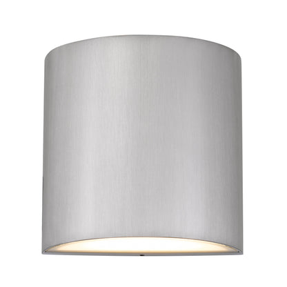 YANSUN Brushed Aluminum LED Wall Sconce 15W 350LM 3CCT Dimmable Modern Indoor Wall Light Silk Screen Glass cETLus Certified