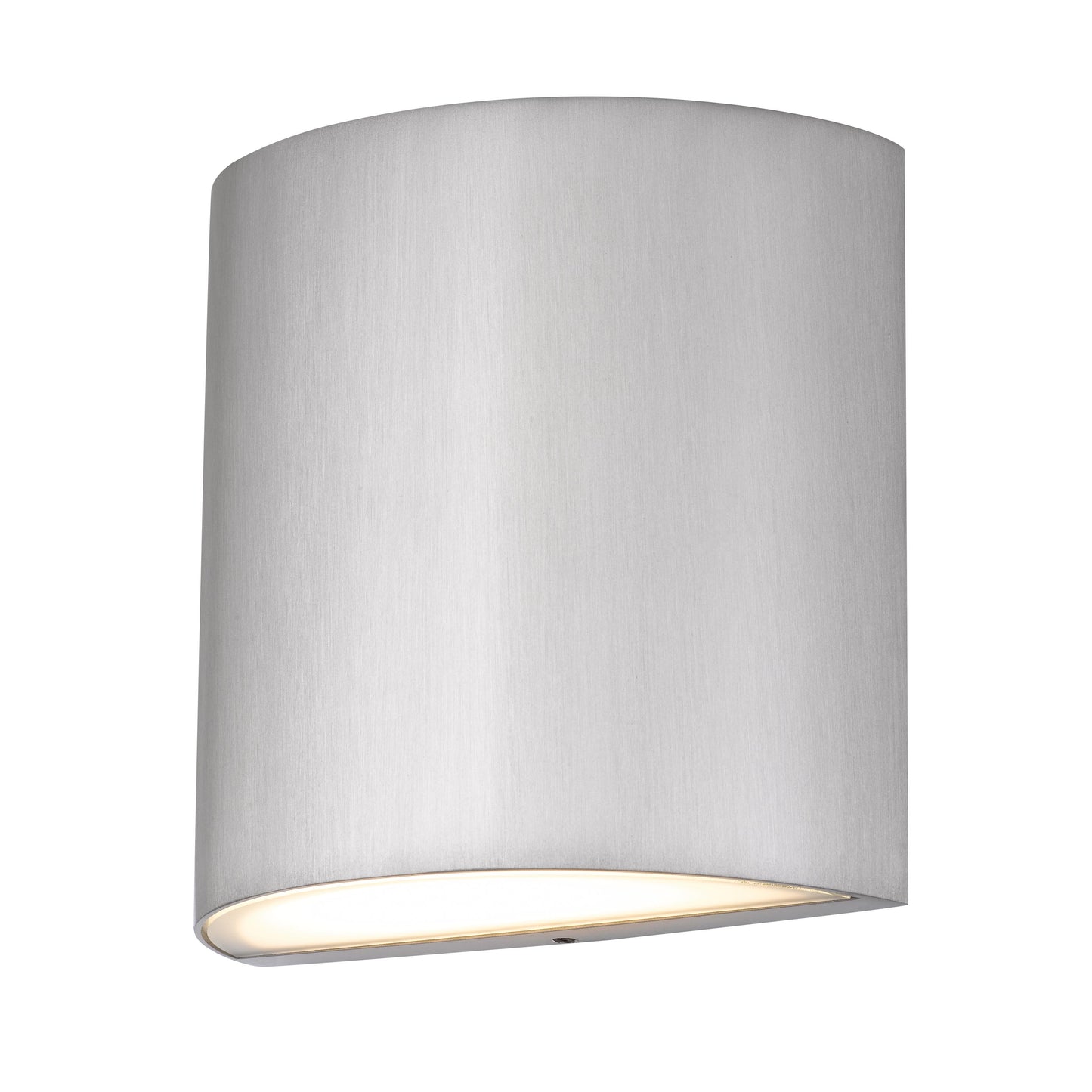YANSUN Brushed Aluminum LED Wall Sconce 15W 350LM 3CCT Dimmable Modern Indoor Wall Light Silk Screen Glass cETLus Certified