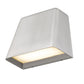 YANSUN 5.5in Brushed Aluminum LED Wall Sconce 12W 541LM 3CCT Dimmable Modern Indoor Wall Light Sand Blast Glass cETLus Certified