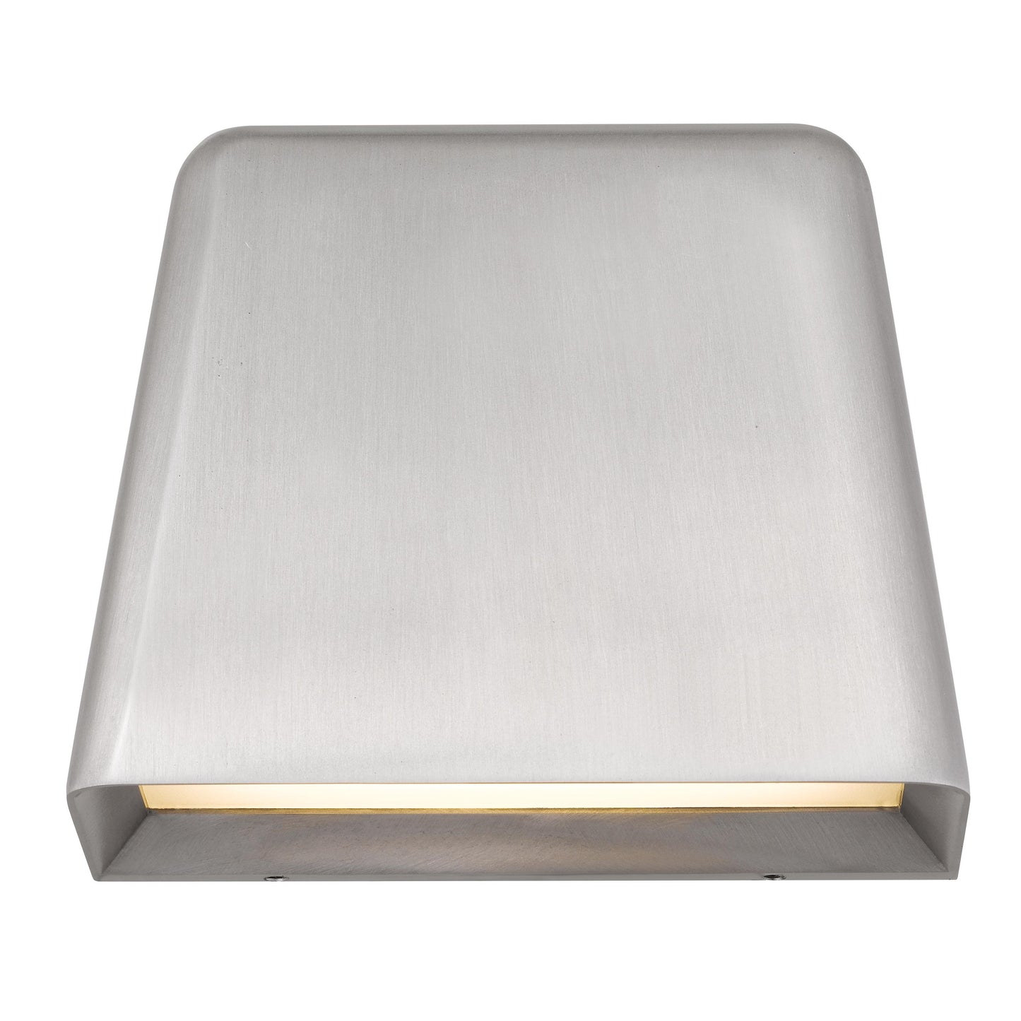 YANSUN 5.5in Brushed Aluminum LED Wall Sconce 12W 541LM 3CCT Dimmable Modern Indoor Wall Light Sand Blast Glass cETLus Certified