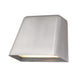 YANSUN 5.5in Brushed Aluminum LED Wall Sconce 12W 541LM 3CCT Dimmable Modern Indoor Wall Light Sand Blast Glass cETLus Certified