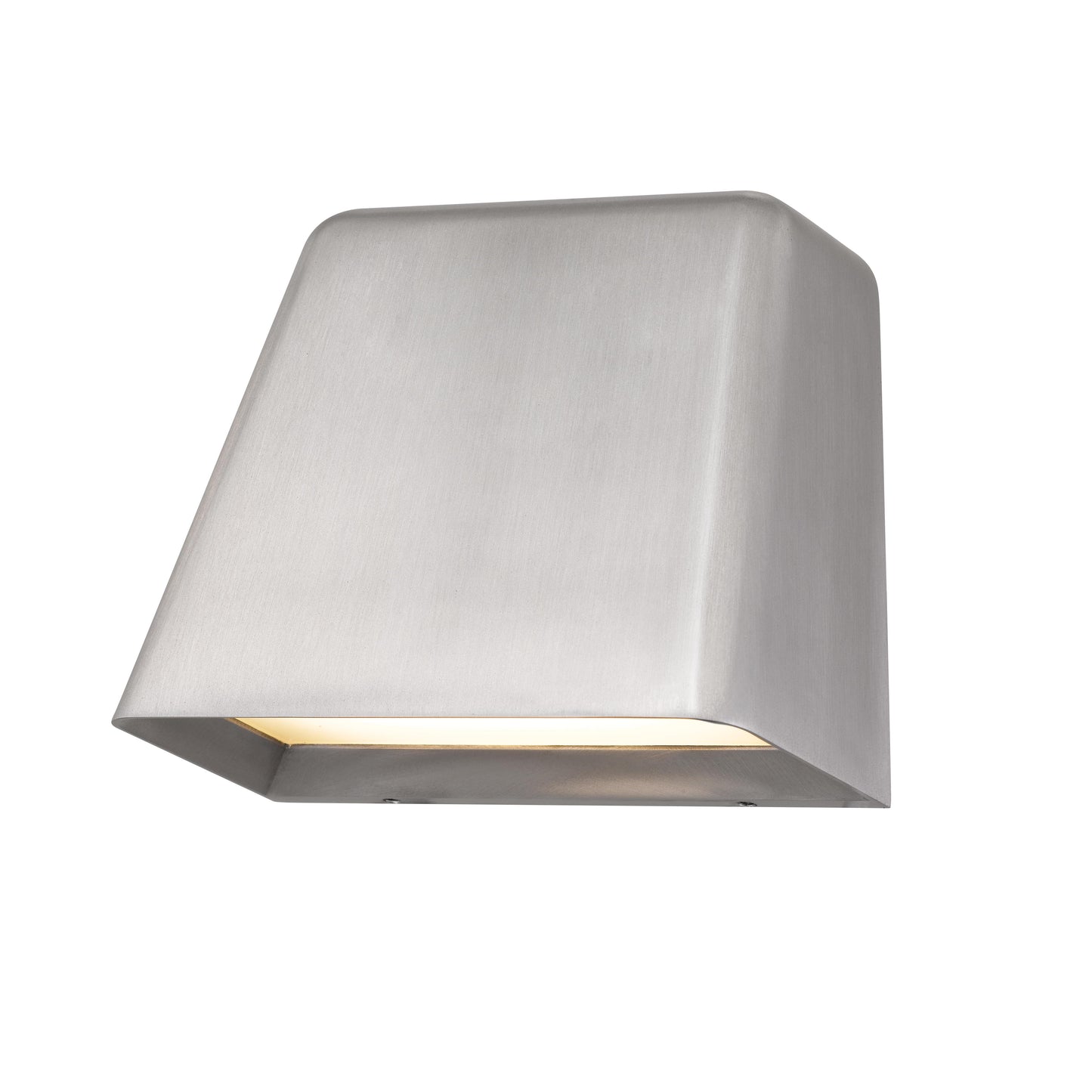 YANSUN 5.5in Brushed Aluminum LED Wall Sconce 12W 541LM 3CCT Dimmable Modern Indoor Wall Light Sand Blast Glass cETLus Certified