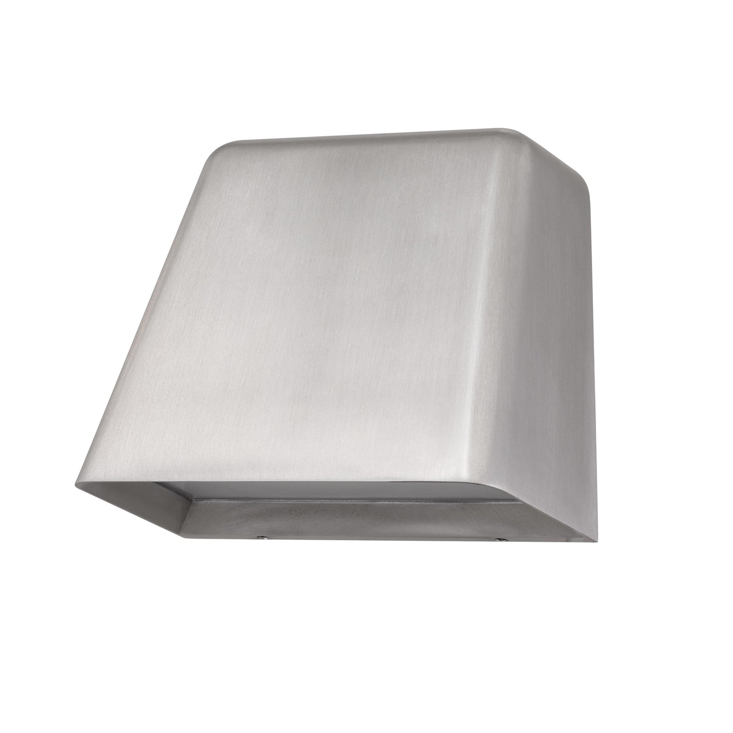 YANSUN 5.5in Brushed Aluminum LED Wall Sconce 12W 541LM 3CCT Dimmable Modern Indoor Wall Light Sand Blast Glass cETLus Certified