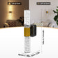 YANSUN 1W Integrated LED Plug-In Night Light, Warm 3000K, Acrylic Bubble Rod, Slide Dimming, Light Sensor, 1-Pack
