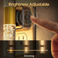 YANSUN 1W Integrated LED Plug-In Night Light, Warm 3000K, Acrylic Bubble Rod, Slide Dimming, Light Sensor, 1-Pack
