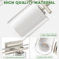 YANSUN 22 in. Brushed Nickel 3-Light Vanity Light with Clear Cylinder Glass Shade for Bathroom, Powder Room or Dressing Room
