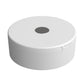 YANSUN 3-Pack White Round LED Picture Lights for Wall with Dimmable Painting Lights and Remote Timer for Paintings or Frames