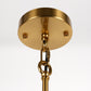 3-Light Modern Rectangle Black and Gold Pendant Kitchen Island Pendant Light