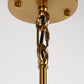 3-Light Modern Rectangle Black and Gold Pendant Kitchen Island Pendant Light