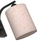 YANSUN 2-Pack Modern Farmhouse Wall Sconce with Fabric Shade Matte Black E26 Indoor Wall Light for Bedroom Hallway Living Room
