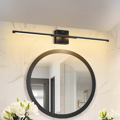 2-Light Black LED Wall Sconce with Remote Control, Wireless Installation, USB Charging, Wall Decor Set of 2