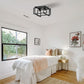 YANSUN Industrial Ceiling Light Iron Fixture E26 Bulb Not Included