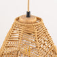 60-Watt 10 in. 1-Light Rope Mini Pendant Light with Rope Shade and No Bulbs Included