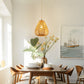 60-Watt 10 in. 1-Light Rope Mini Pendant Light with Rope Shade and No Bulbs Included
