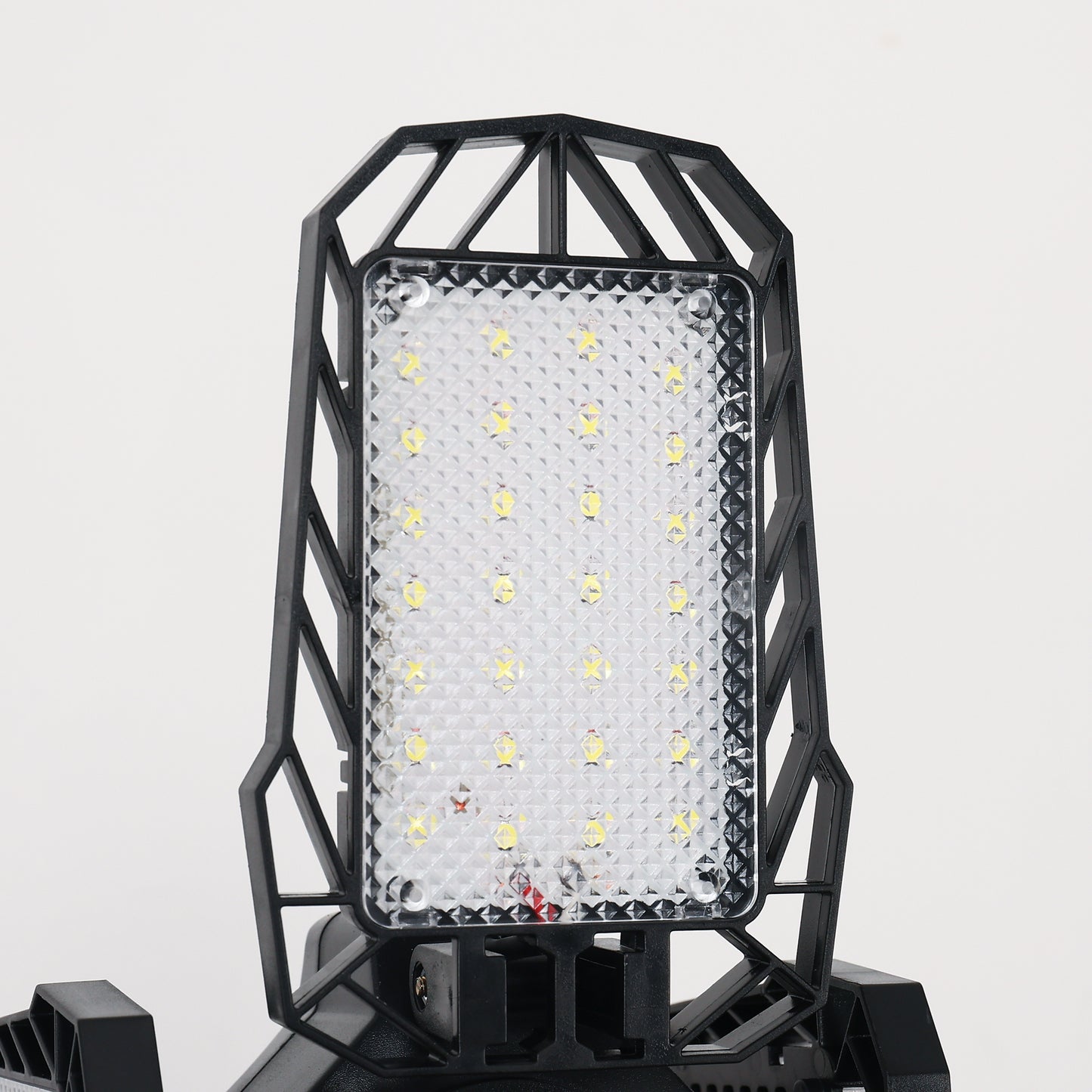 YANSUN 4-Pack 60W LED Garage Light E26 Deformable 4-Leaf Ceiling Light 3000LM 6500K Shop Basement Workshop Lighting Fixture