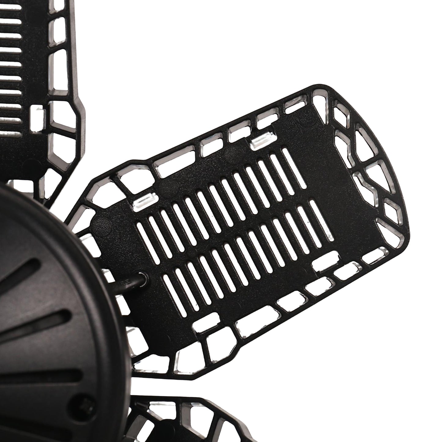YANSUN 6-Blade E26 LED Garage Light, 48W (Equivalent to 281W), 6500K White Light, 110-265V