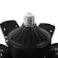 YANSUN 6-Blade E26 LED Garage Light, 48W (Equivalent to 281W), 6500K White Light, 110-265V