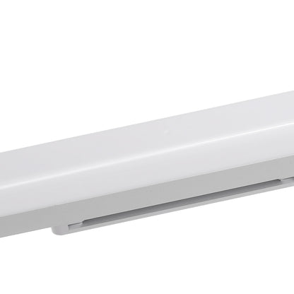YANSUN 24 W LED Bathroom Vanity Light with White Linear Bar Design, Integrated Light Source Wall Mounted Fixture