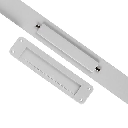 YANSUN 24 W LED Bathroom Vanity Light with White Linear Bar Design, Integrated Light Source Wall Mounted Fixture
