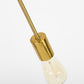 YANSUN 8-Light Satellite Chandelier in Copper Finish, E26 Base, No Bulbs Included