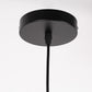 YANSUN 1-Light Industrial Black Pendant Light with Cylinder Shade E26 Ceiling Hanging Light Fixture, Bulb Not Included