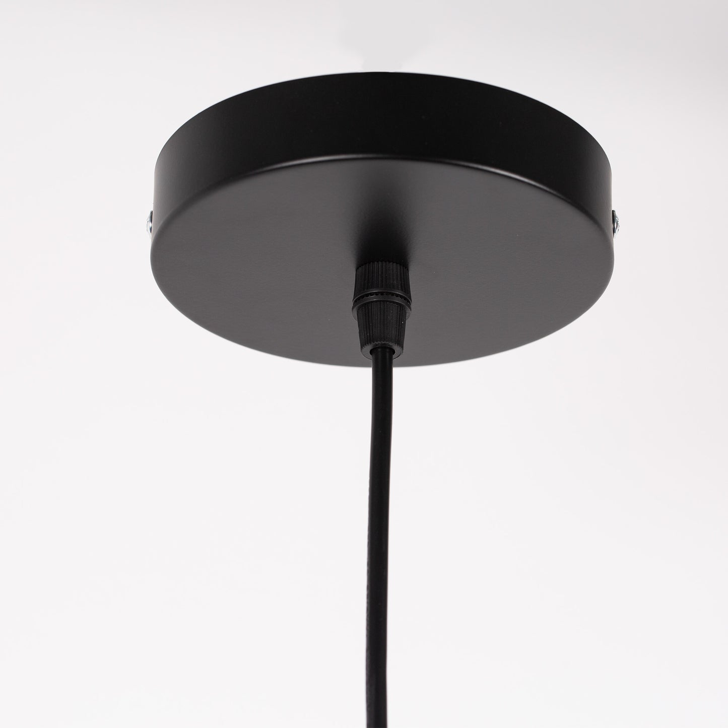 YANSUN 1-Light Industrial Black Pendant Light with Cylinder Shade E26 Ceiling Hanging Light Fixture, Bulb Not Included