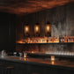 YANSUN 1-Light Industrial Black Pendant Light with Cylinder Shade E26 Ceiling Hanging Light Fixture, Bulb Not Included