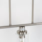 5-Light Brushed Nickel Modern Kitchen Island Pendant Lighting with Clear Glass Shade, Hanging Light for Dining Room