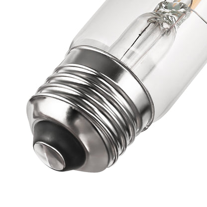 40-Watt Equivalent Edison T25 T30 LED Tubular Bulb, Vintage Filament, Warm White 2700K, Dimmable, E26 Base, 4-Pack