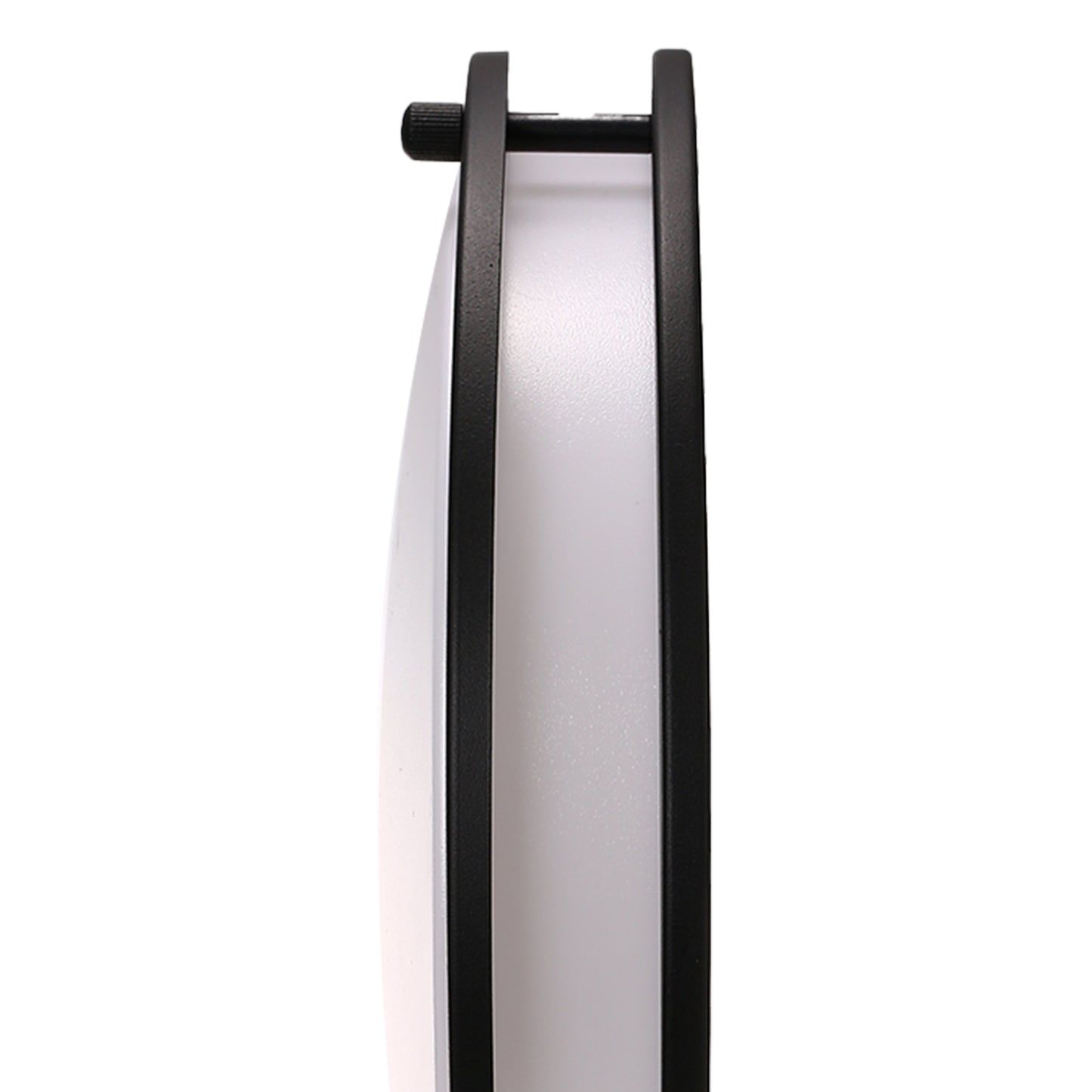 YANSUN 12 In. 18 Watt Round Sand Black Integrated LED Flush Mount with 5CCT Dimmable Function