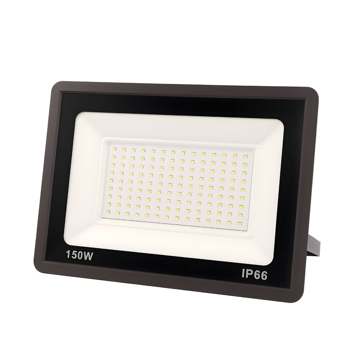 YANSUN 2-Pack LED Dusk to Dawn Flood Lights Outdoor 53.4W 3836LM Plug-in Security Spotlights IP66 Waterproof 6354K White Light